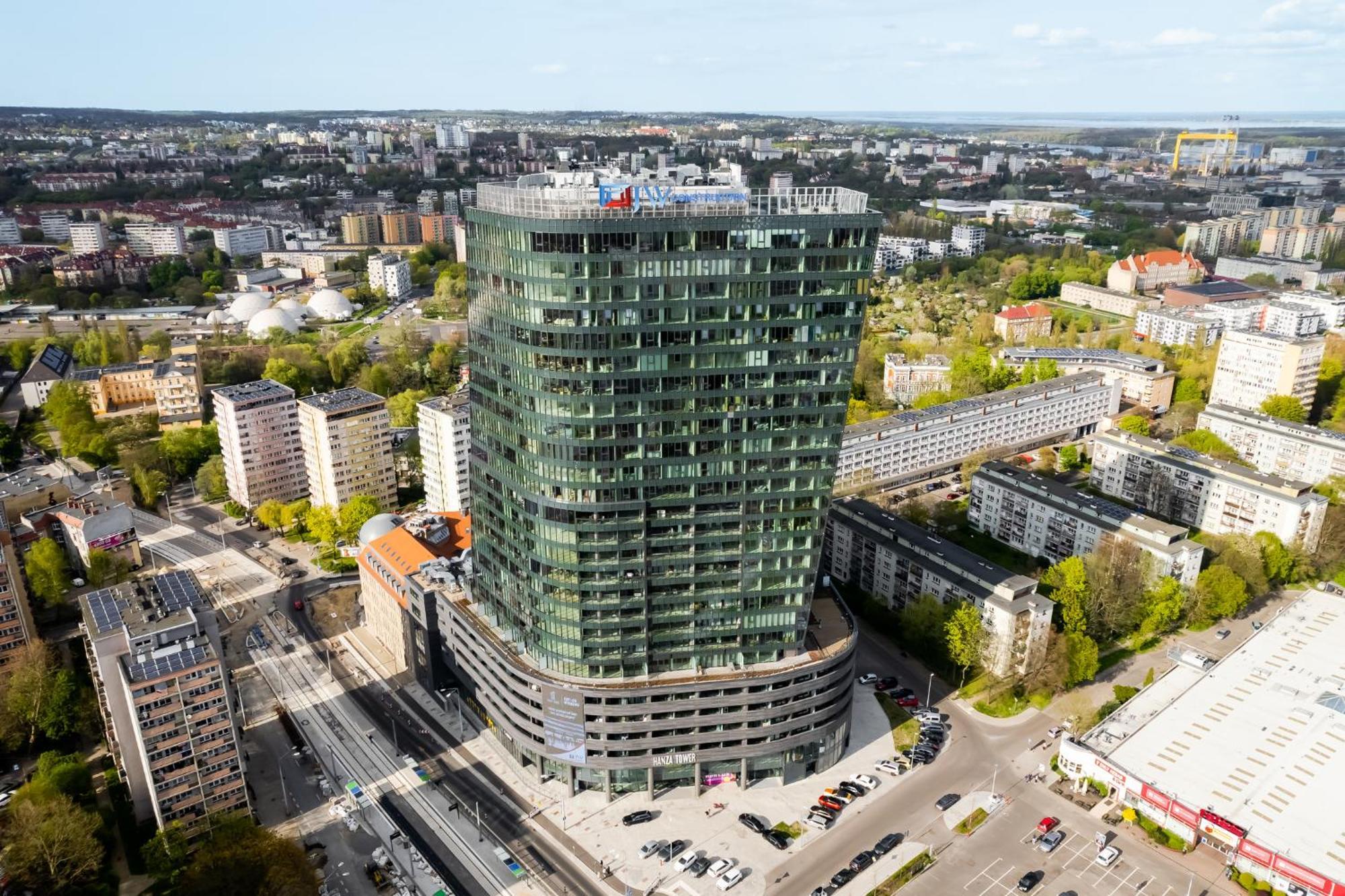 Hanza Tower Apartment No 628 - 6Th Floor, Balcony, Swimming Pool Щецин Экстерьер фото