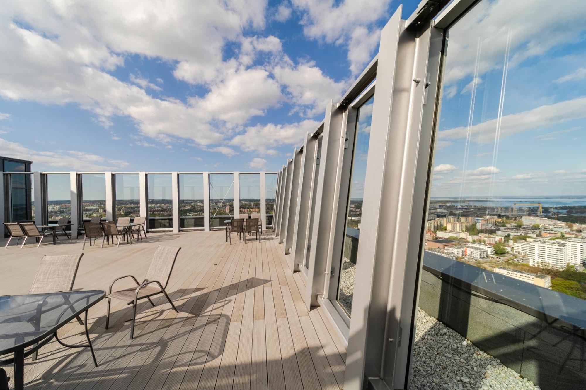 Hanza Tower Apartment No 628 - 6Th Floor, Balcony, Swimming Pool Щецин Экстерьер фото