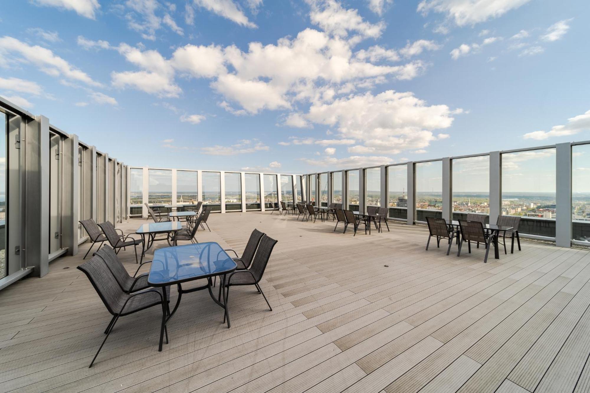 Hanza Tower Apartment No 628 - 6Th Floor, Balcony, Swimming Pool Щецин Экстерьер фото